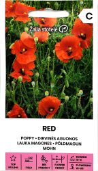 Red Wild Poppy Seed